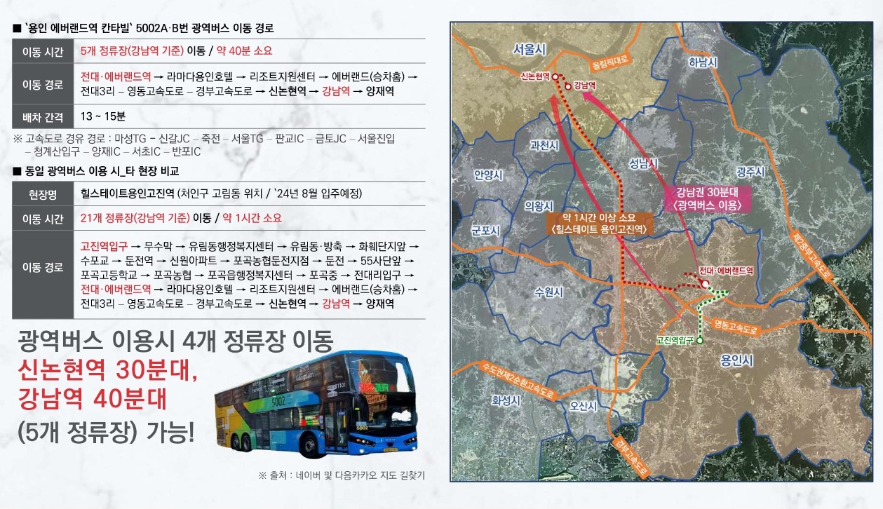 용인 에버랜드역 칸타빌 홈